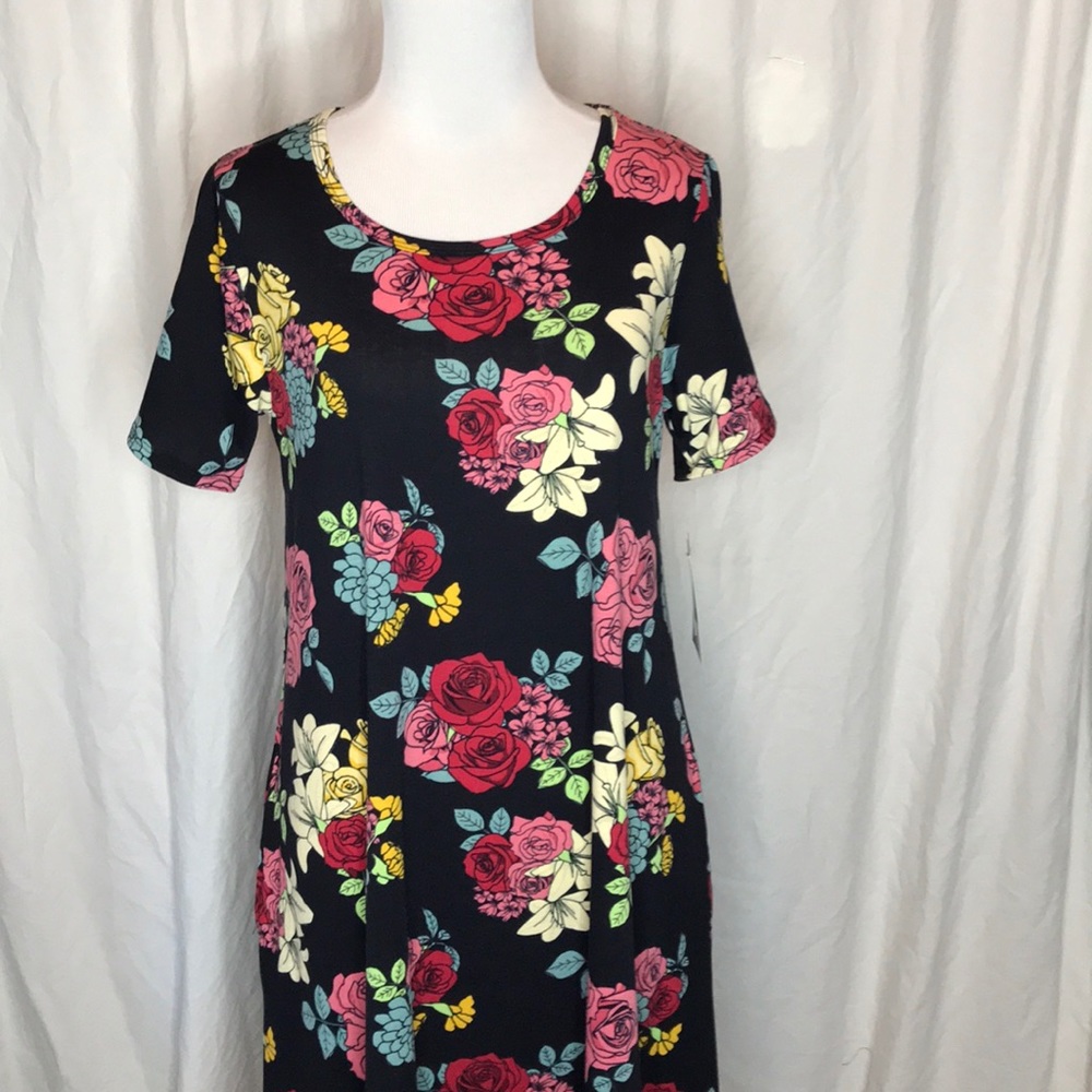 LuLaRoe Jessie Dress floral